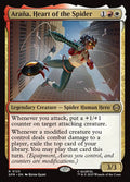 Araña, Heart of the Spider – Rare Magic: The Gathering card from Marvel's Spider-Man (#123)