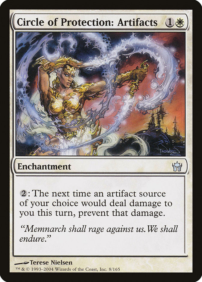 Circle of Protection: Artifacts – Uncommon Magic: The Gathering card from Fifth Dawn (#8)