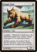 Steppe Lynx – Common Magic: The Gathering card from Zendikar (#36)