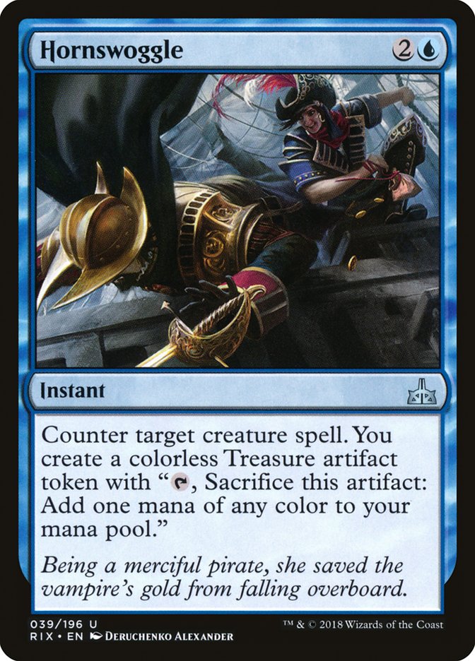 Hornswoggle – Uncommon Magic: The Gathering card from Rivals of Ixalan (#39)