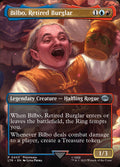 Bilbo, Retired Burglar – Uncommon Magic: The Gathering card from The Lord of the Rings: Tales of Middle-earth (#403)