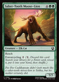 Saber-Tooth Moose-Lion – Common Magic: The Gathering card from Avatar: The Last Airbender (#194)