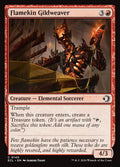 Flamekin Gildweaver – Common Magic: The Gathering card from Lorwyn Eclipsed (#140)