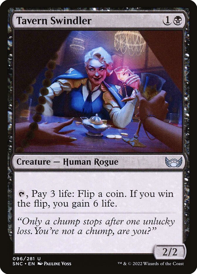 Tavern Swindler – Uncommon Magic: The Gathering card from Streets of New Capenna (#96)