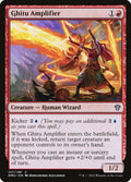 Ghitu Amplifier – Common Magic: The Gathering card from Dominaria United (#127)