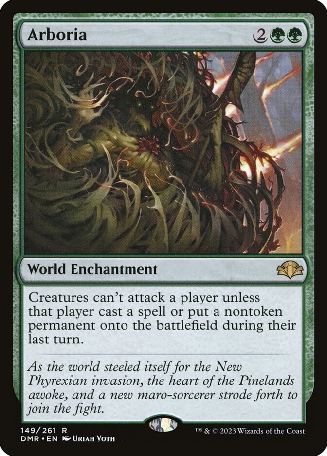 Arboria – Rare Magic: The Gathering card from Dominaria Remastered (#149)