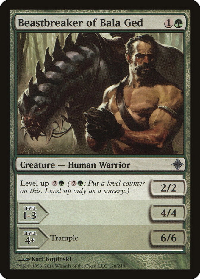 Beastbreaker of Bala Ged – Uncommon Magic: The Gathering card from Rise of the Eldrazi (#178)