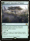 Argoth, Sanctum of Nature // Titania, Gaea Incarnate – Rare Magic: The Gathering card from The Brothers' War (#256)