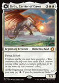 Eirdu, Carrier of Dawn // Isilu, Carrier of Twilight – Mythic Magic: The Gathering card from Lorwyn Eclipsed (#13)