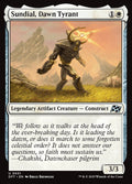 Sundial, Dawn Tyrant – Uncommon Magic: The Gathering card from Aetherdrift (#31)