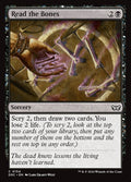 Read the Bones – Common Magic: The Gathering card from Duskmourn: House of Horror Commander (#154)