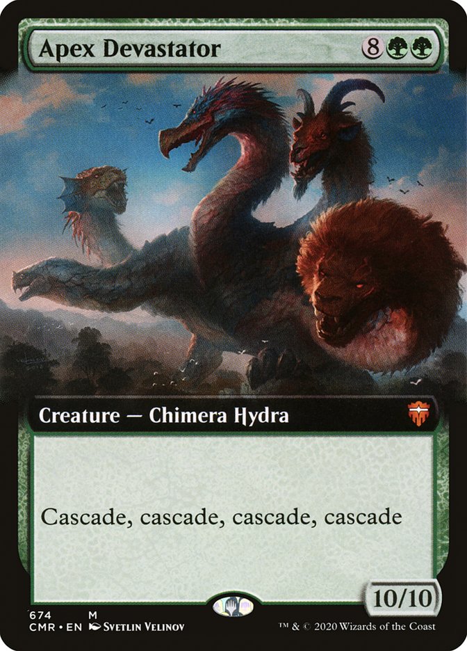 Apex Devastator – Mythic Magic: The Gathering card from Commander Legends (#674)