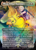 Cloud, Midgar Mercenary – Mythic Magic: The Gathering card from Final Fantasy (#564)