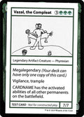 Vazal, the Compleat – Rare Magic: The Gathering card from Mystery Booster Playtest Cards 2021 (#85)
