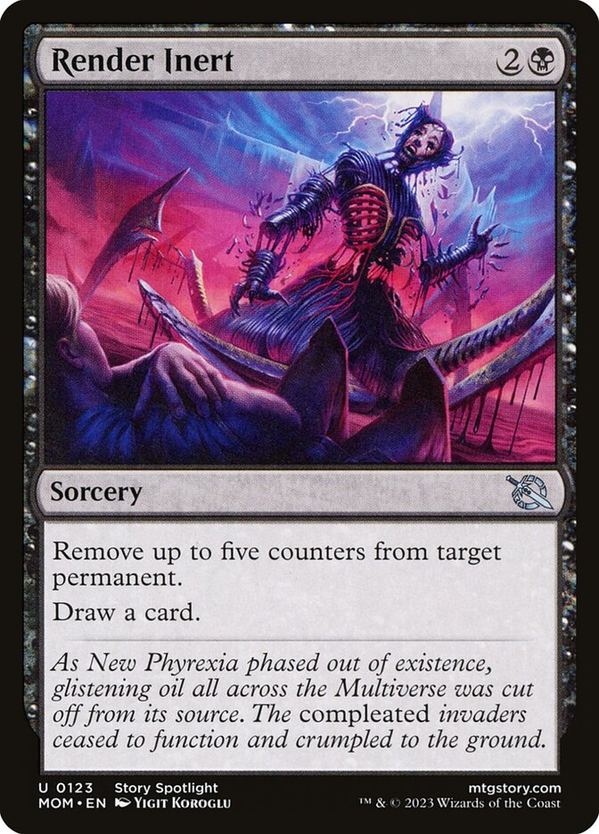 Render Inert – Uncommon Magic: The Gathering card from March of the Machine (#123)
