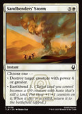 Sandbenders' Storm – Common Magic: The Gathering card from Avatar: The Last Airbender (#34)