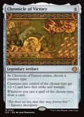 Chronicle of Victory – Mythic Magic: The Gathering card from Lorwyn Eclipsed (#253)