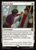 Rent Is Due – Rare Magic: The Gathering card from Marvel's Spider-Man (#11)