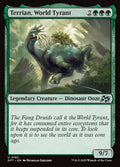 Terrian, World Tyrant – Uncommon Magic: The Gathering card from Aetherdrift (#182)