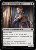 Thorn of the Black Rose – Common Magic: The Gathering card from Commander Masters (#190)