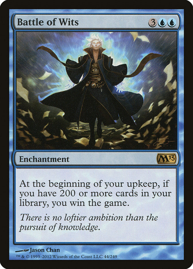 Battle of Wits – Rare Magic: The Gathering card from Magic 2013 (#44)