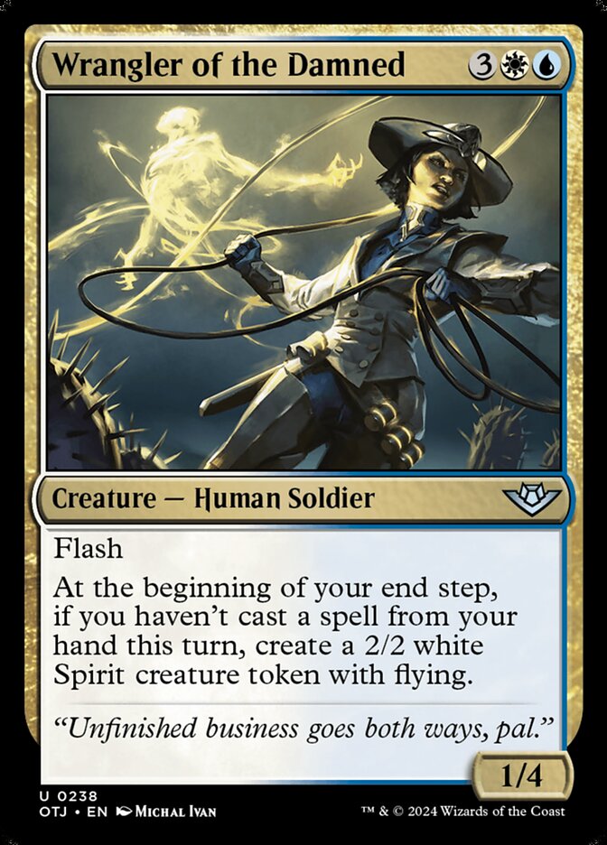 Wrangler of the Damned – Uncommon Magic: The Gathering card from Outlaws of Thunder Junction (#238)