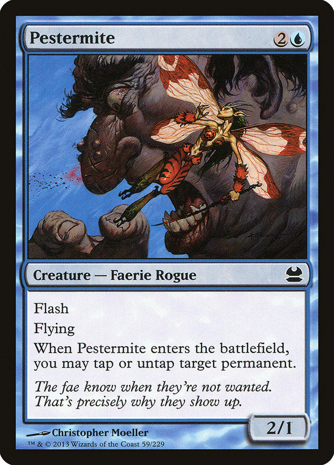 Pestermite – Common Magic: The Gathering card from Modern Masters (#59)