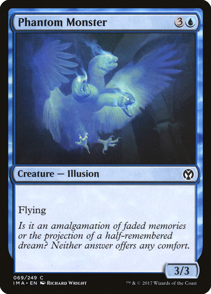 Phantom Monster – Common Magic: The Gathering card from Iconic Masters (#69)
