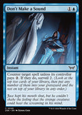 Don't Make a Sound – Common Magic: The Gathering card from Duskmourn: House of Horror (#49)