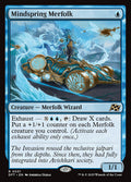 Mindspring Merfolk – Rare Magic: The Gathering card from Aetherdrift (#51)