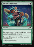 Bestow Greatness – Common Magic: The Gathering card from Aetherdrift (#155)
