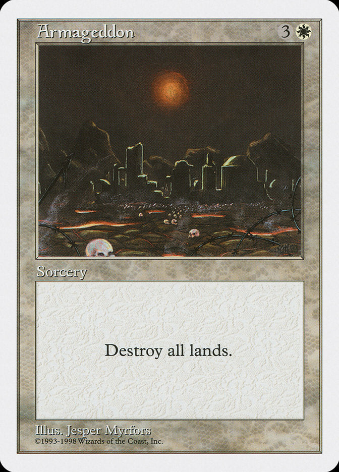 Armageddon – Rare Magic: The Gathering card from Anthologies (#1)