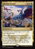 All-Out Assault – Mythic Magic: The Gathering card from Tarkir: Dragonstorm (#167)