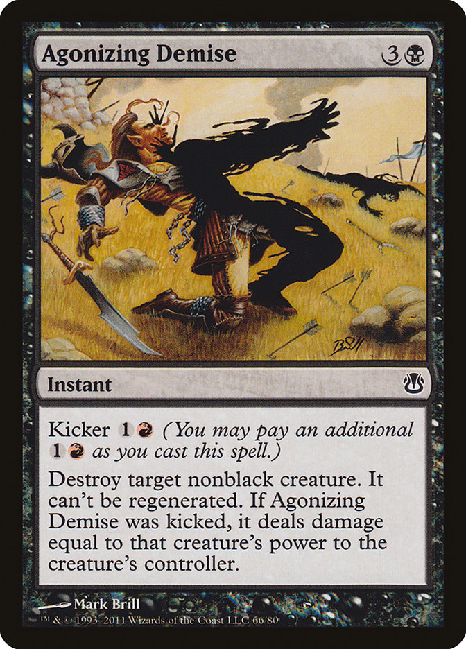 Agonizing Demise – Common Magic: The Gathering card from Duel Decks: Ajani vs. Nicol Bolas (#66)
