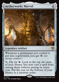 Aetherworks Marvel – Mythic Magic: The Gathering card from Aetherdrift Commander (#123)