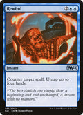 Rewind – Uncommon Magic: The Gathering card from Core Set 2021 (#63)