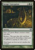 Savage Conception – Uncommon Magic: The Gathering card from Eventide (#75)