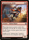 Spontaneous Artist – Common Magic: The Gathering card from Kaladesh (#134)