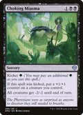Choking Miasma – Uncommon Magic: The Gathering card from Dominaria United (#86)