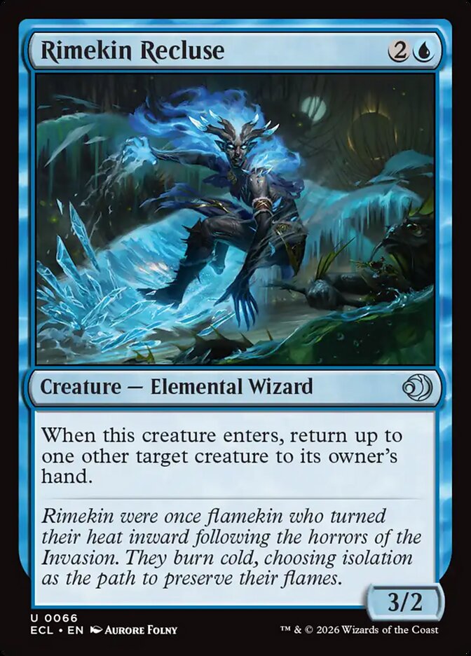 Rimekin Recluse – Uncommon Magic: The Gathering card from Lorwyn Eclipsed (#66)