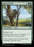 Squirrel Nest – Uncommon Magic: The Gathering card from Bloomburrow Commander (#239)
