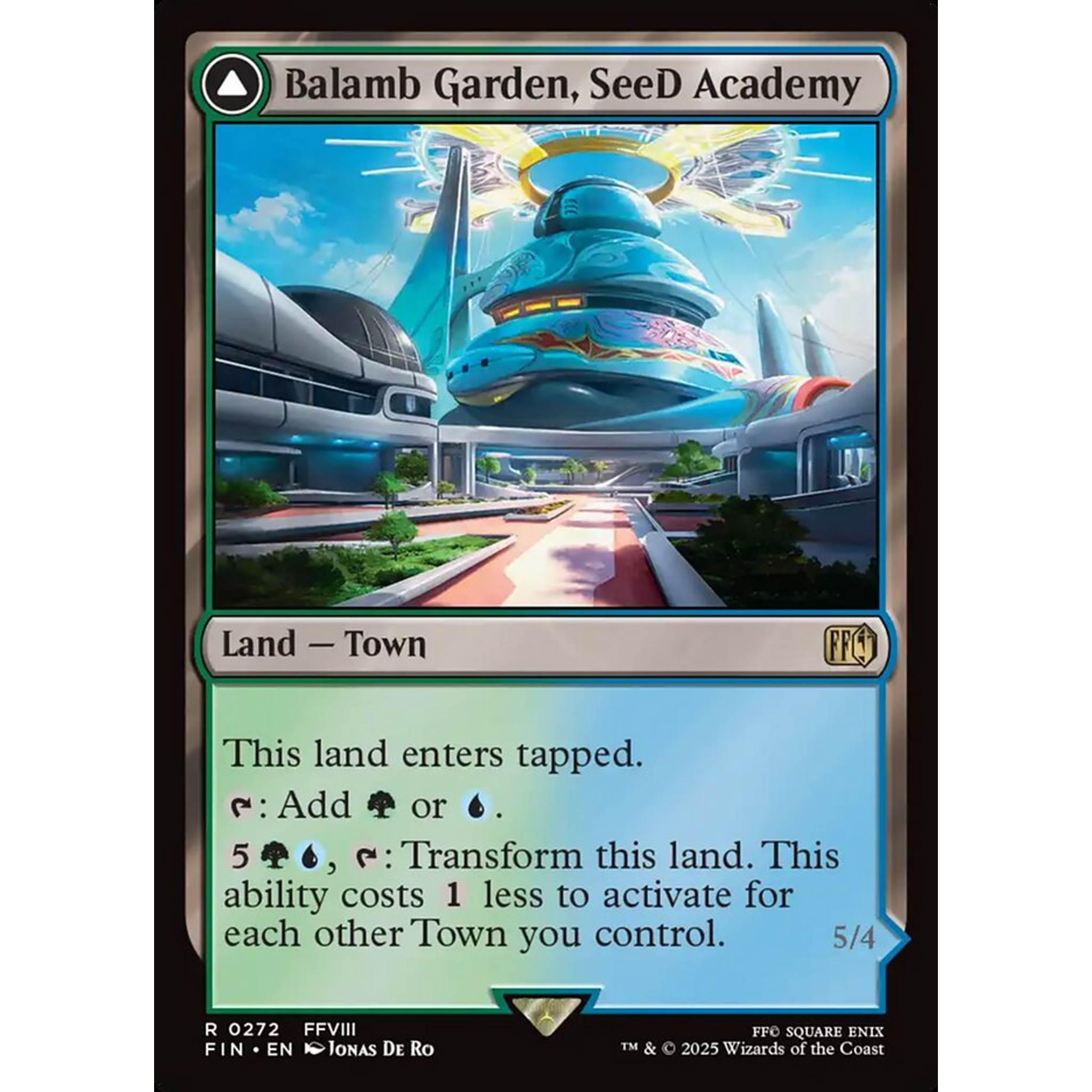 Balamb Garden, SeeD Academy // Balamb Garden, Airborne (FIN 272) — Moore Collectables UK