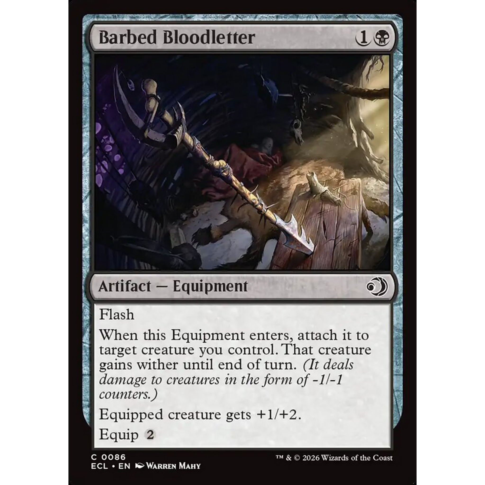 Barbed Bloodletter (ECL 86) — Moore Collectables UK