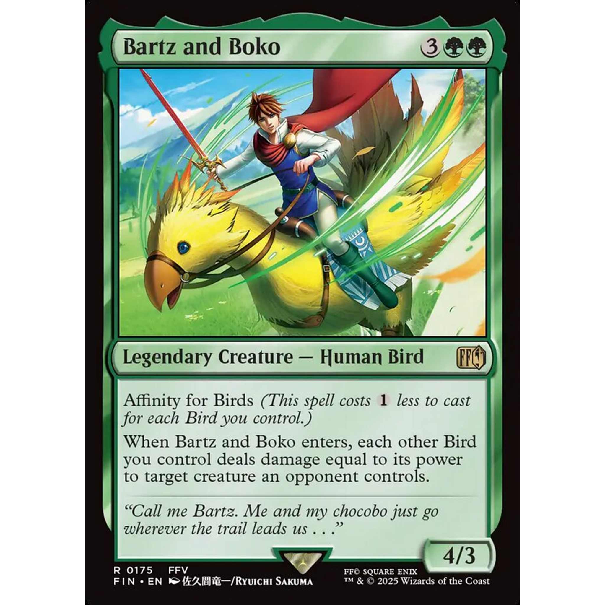 Bartz and Boko (FIN 175) — Moore Collectables UK