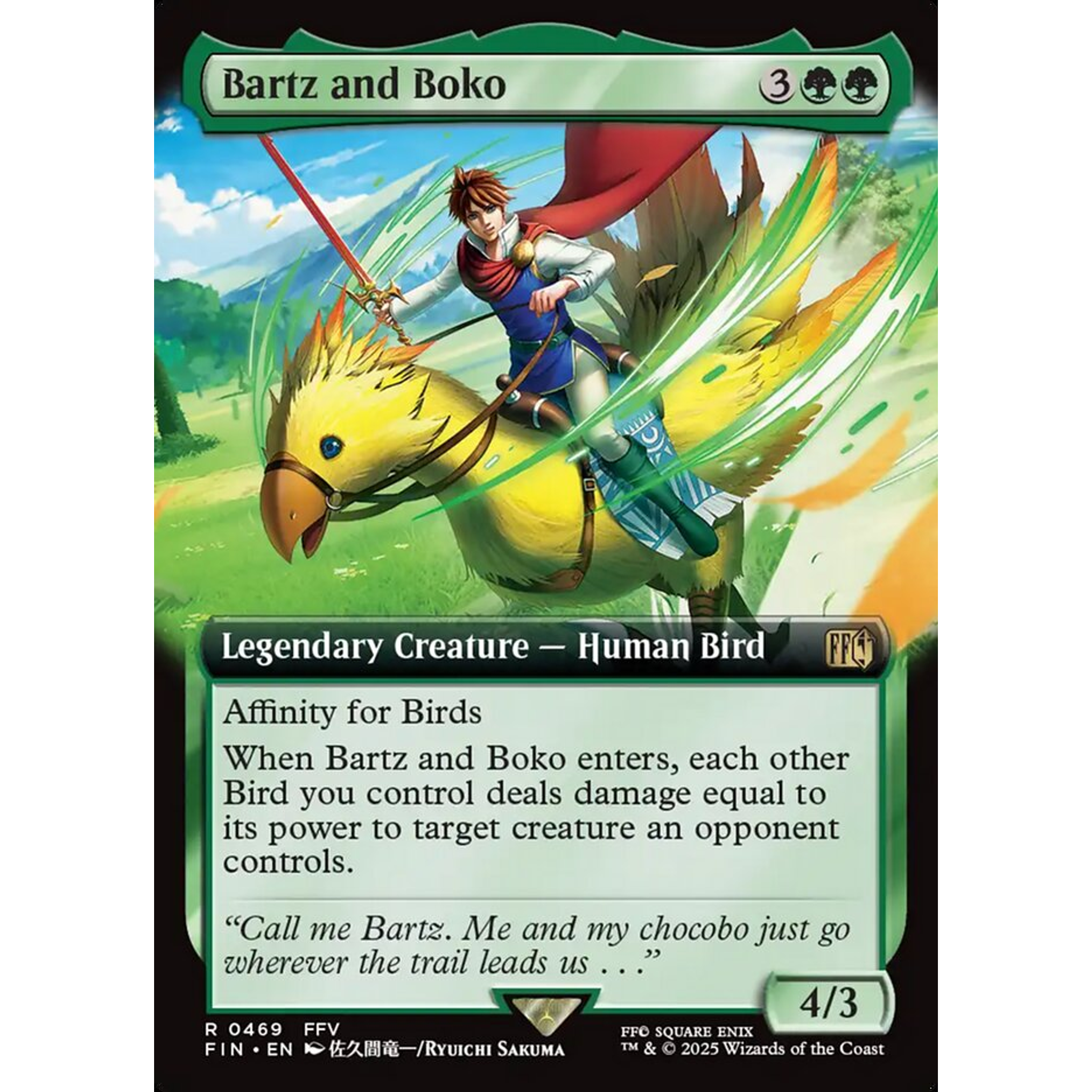 Bartz and Boko (FIN 469) — Moore Collectables UK