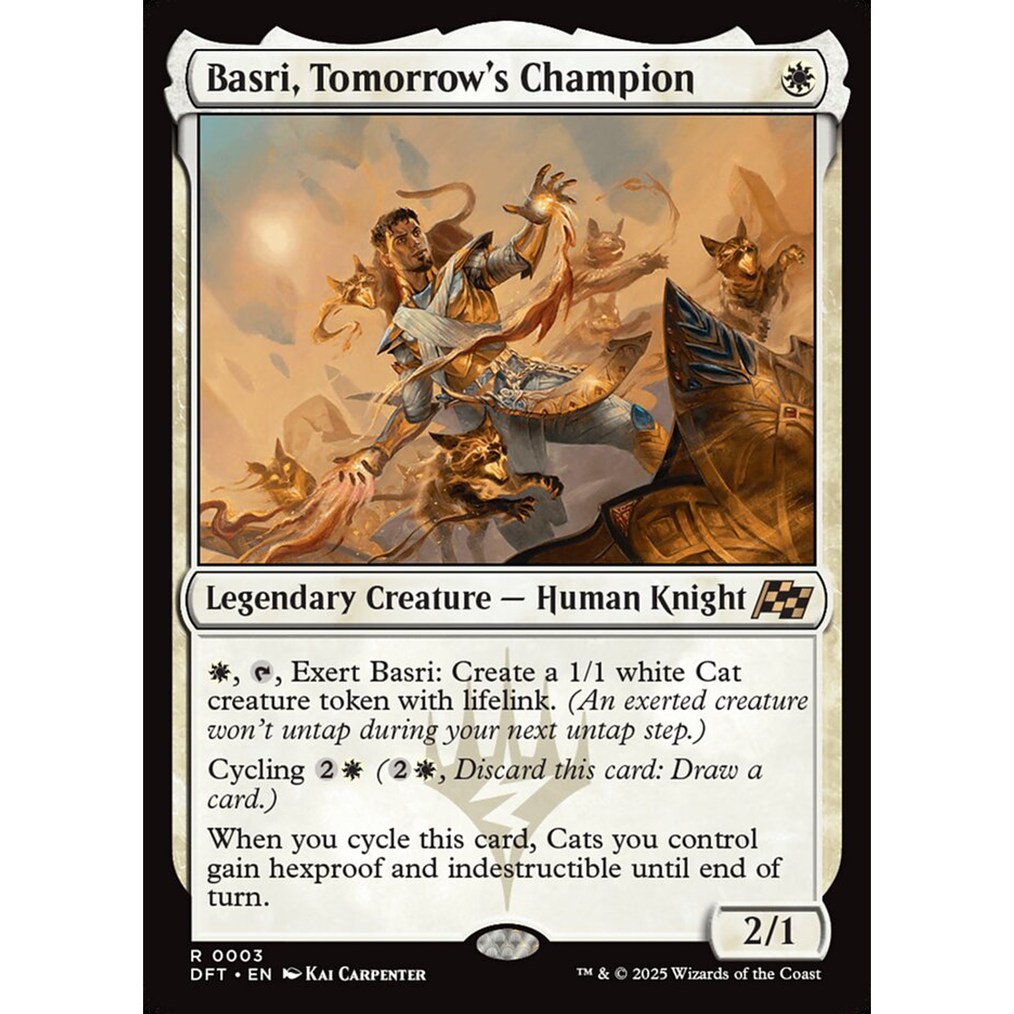 Basri, Tomorrow's Champion (DFT 3) — Moore Collectables UK
