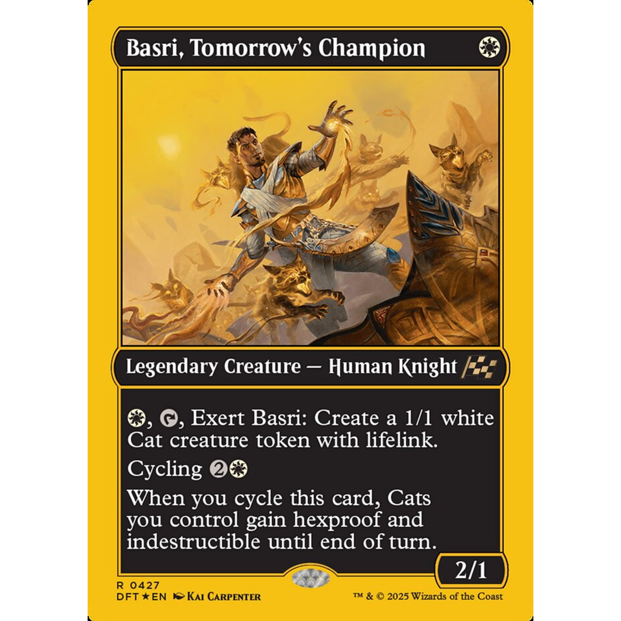 Basri, Tomorrow's Champion (DFT 427) — Moore Collectables UK