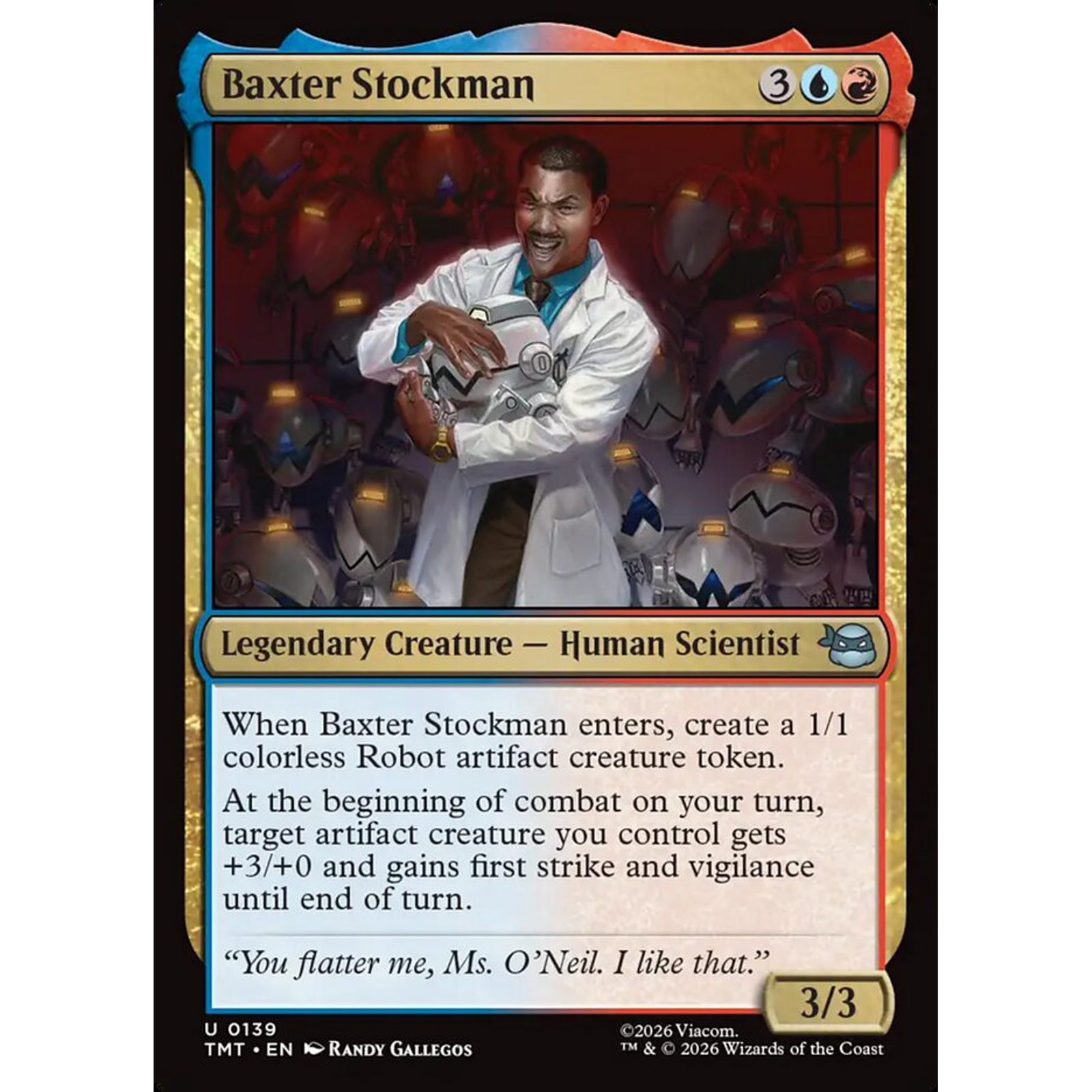 Baxter Stockman (TMT 139) — Moore Collectables UK