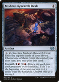 Mishra's Research Desk – Uncommon Magic: The Gathering card from The Brothers' War (#162)