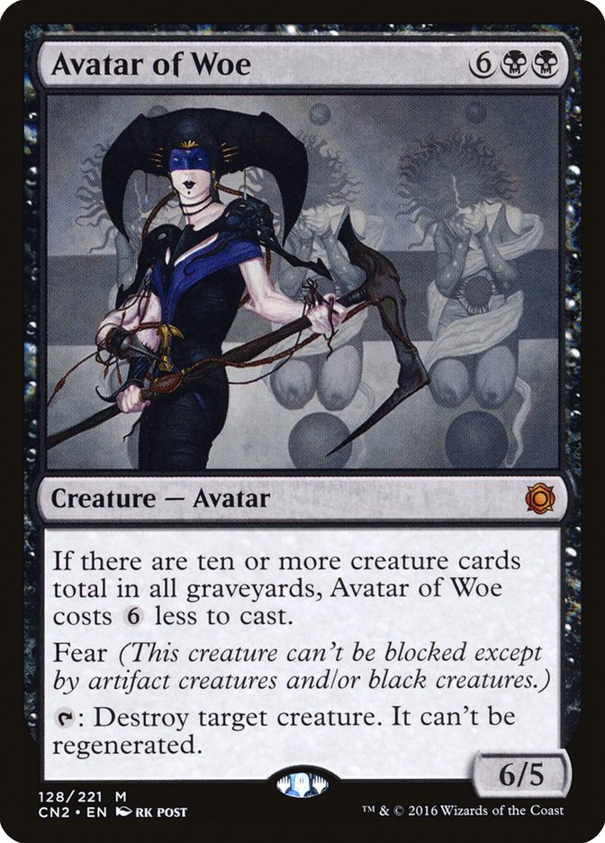 Avatar of Woe – Mythic Magic: The Gathering card from Conspiracy: Take the Crown (#128)